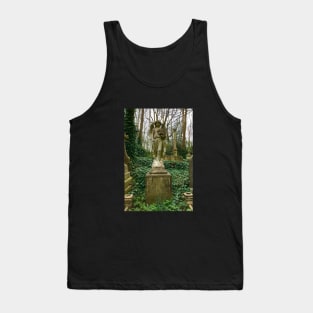 Gothic Angel Gravestone Tank Top